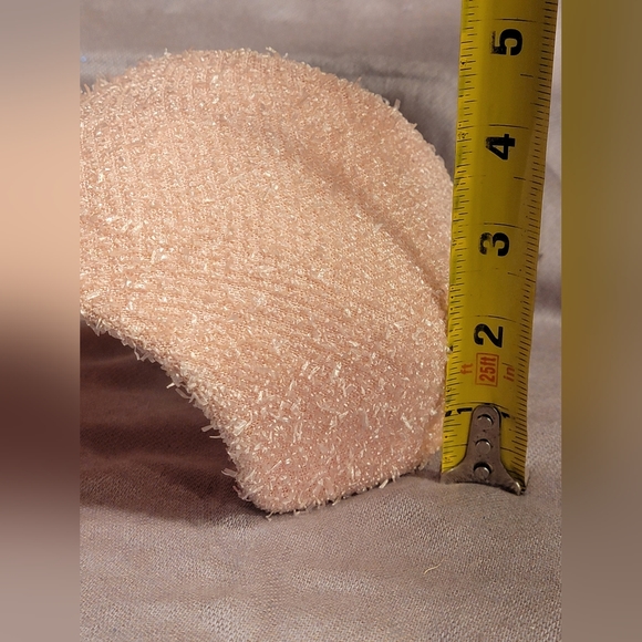 Vintage Light Pink Bridal Cap/Headband - Picture 6 of 11